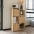Βιβλιοθήκη Bookel pakoworld μελαμίνης σε oak απόχρωση 59.5x27.5x89εκ |  Βιβλιοθήκες στο espiti
