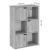Βιβλιοθήκη Bookel pakoworld μελαμίνης σε oak απόχρωση 59.5x27.5x89εκ |  Βιβλιοθήκες στο espiti