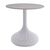 Βοηθητικό τραπέζι Fabron Inart λευκό sintered stone Φ50x52εκ |  Τραπεζάκια σαλονιού στο espiti