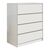 Συρταριέρα Kuanger pakoworld mdf σε λευκή απόχρωση 80x40x80εκ |  Συρταριέρες -Κονσόλες στο espiti