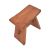 Σκαμπό Shogun pakoworld teak ξύλο σε φυσική απόχρωση 46x28x46εκ |  Σκαμπώ στο espiti