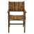 Πολυθρόνα Refane pakoworld φυσικό teak ξύλο-ψάθα 55x60x85εκ |  Καρέκλες στο espiti