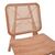 Πολυθρόνα Viborg pakoworld φυσικό teak ξύλο-φυσικό rattan 60x75x87εκ |  Πολυθρόνες τραπεζαρίας στο espiti