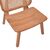 Πολυθρόνα Viborg pakoworld φυσικό teak ξύλο-φυσικό rattan 60x75x87εκ |  Πολυθρόνες τραπεζαρίας στο espiti