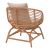 Πολυθρόνα Caxen pakoworld φυσικό rattan-λευκό μαξιλάρι 72x63x75εκ |  Καρέκλες στο espiti