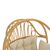 Κρεμαστή κούνια Jorg pakoworld φυσικό rattan-κρεμ μαξιλάρι 80x59x105εκ |  Κούνιες στο espiti