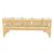 Καναπές Roziana pakoworld φυσικό teak ξύλο 210x100x80εκ |  Παγκάκια κήπου στο espiti
