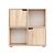 Βιβλιοθήκη Bookel pakoworld σε sonoma απόχρωση 59.6x27.5x60.4εκ |  Βιβλιοθήκες στο espiti