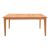 Τραπέζι Ory pakoworld teak ξύλο σε φυσική απόχρωση 160x80x75εκ |  Τραπέζια στο espiti