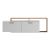 Έπιπλο τηλεόρασης Tobler pakoworld σε oak- λευκή απόχρωση 170x40x53εκ |  Έπιπλα τηλεόρασης στο espiti