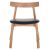 KΑΡΕΚΛΑ ΤΡΑΠΕΖΑΡΙΑΣ SEKAN HM18245.04 RUBBERWOOD-ΜΑΥΡΟ PU 60x54x72Υεκ |  Πολυθρόνες σαλονιού στο espiti