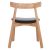 KΑΡΕΚΛΑ ΤΡΑΠΕΖΑΡΙΑΣ SEKAN HM18245.04 RUBBERWOOD-ΜΑΥΡΟ PU 60x54x72Υεκ |  Πολυθρόνες σαλονιού στο espiti