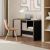 Γραφείο εργασίας Cubo Megapap χρώμα black wood 110x50x75εκ. |  Γραφεία στο espiti