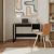 Γραφείο εργασίας Cubo Megapap χρώμα black wood 110x50x75εκ. |  Γραφεία στο espiti