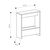 Τραπεζάκι βοηθητικό Simpi Megapap χρώμα black wood 55x20x60εκ. |  Τραπεζάκια βοηθητικά στο espiti