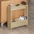 Τραπεζάκι βοηθητικό Simpi Megapap χρώμα sapphire oak 55x20x60εκ. |  Τραπεζάκια βοηθητικά στο espiti