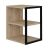 Τραπεζάκι βοηθητικό - Κομοδίνο Echo Megapap χρώμα sapphire oak 30x42x45εκ. |  Κομοδίνα στο espiti
