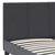 Κρεβάτι Flat Megapap από τεχνόδερμα χρώμα μαύρο ματ 150x200εκ. |  Κρεβάτια στο espiti
