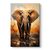 Πίνακας σε καμβά "Elephant Story" Megapap ψηφιακής εκτύπωσης 60x90x3εκ. |  Πίνακες στο espiti