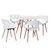 ΣΕΤ ΤΡΑΠΕΖΑΡΙΑΣ 5ΤΜΧ MAGGIE HM21186 MDF TOP & ΠΟΛΥΠΡΟΠΥΛΕΝΙΟ ΣΕ ΛΕΥΚΟ ΧΡΩΜΑ |  Σετ τραπεζαρίες στο espiti