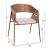 ΠΟΛΥΘΡΟΝΑ KRILL HM18254.01 PLYWOOD ΣΕ WHITEWASH--ΜΕΤΑΛΛΟ ΣΕ ΧΑΛΚΙΝΟ 55,5x55x72Υεκ. |  Καρέκλες στο espiti