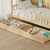 ΚΡΕΒΑΤΙ ΠΑΙΔΙΚΟ ΜΕ ΣΥΡΤΑΡΙΑ PHYLLIS HM724.01 τ.MONTESSORI ΦΥΣΙΚΟ 196x97x161Υεκ. |  Παιδικά έπιπλα στο espiti