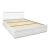 Κρεβάτι Olympus pakoworld με συρτάρι σε λευκή απόχρωση 140x200εκ |  Κρεβάτια στο espiti