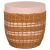 ΒΟΗΘΗΤΙΚΟ ΤΡΑΠΕΖΙ VILHENA HM18166 FIBER CEMENT ΡΟΖ-RATTAN ΦΥΣΙΚΟ Φ44.5x45Υεκ. |  Τραπέζια στο espiti