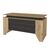 Γραφείο εργασίας Remida Megapap χρώμα sepet oak - ανθρακί 140x60x76,9εκ. |  Γραφεία στο espiti