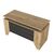 Γραφείο εργασίας Remida Megapap χρώμα sepet oak - ανθρακί 140x60x76,9εκ. |  Γραφεία στο espiti