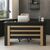 Γραφείο εργασίας Epito Megapap χρώμα ανθρακί - sepet oak 140x59,6x76,8εκ. |  Γραφεία στο espiti
