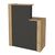 Γραφείο υποδοχής - reception Enter Megapap χρώμα sepet oak - ανθρακί 86,9x40x110,3εκ. |  Reception γραφείου στο espiti