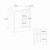 Γραφείο υποδοχής - reception Bonveno Megapap χρώμα λευκό - sepet oak 90x43,2x110εκ. |  Reception γραφείου στο espiti