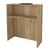 Γραφείο υποδοχής - reception Hola Megapap χρώμα sepet oak - ανθρακί 93,6x45,2x110,3εκ. |  Reception γραφείου στο espiti