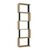 Βιβλιοθήκη Alvina Megapap χρώμα sapphire oak - ανθρακί 45x19,6x158,8εκ. |  Βιβλιοθήκες στο espiti