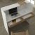 Γραφείο υποδοχής - reception Navita Megapap με LED χρώμα λευκό - sepet oak 113,6x42x111,8εκ. |  Reception γραφείου στο espiti