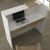 Γραφείο υποδοχής - reception Navita Megapap με LED χρώμα λευκό - sepet oak 113,6x42x111,8εκ. |  Reception γραφείου στο espiti