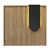 Γραφείο υποδοχής - reception Navita Megapap με LED χρώμα sepet oak - ανθρακί 113,6x42x111,8εκ. |  Reception γραφείου στο espiti