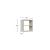 Κρεμαστό Ράφι Shelf Λευκό 33x20x36cm AlphaB2B |  Παιδικά έπιπλα στο espiti