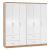 ΝΤΟΥΛΑΠΑ 6ΦΥΛΛΗ CAESAR HM21236.02 ΜΕΛΑΜΙΝΗ SONAMA & ΛΕΥΚΟ 180x42,5Χ181Υεκ. |  Ντουλάπες ρούχων στο espiti