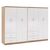 ΝΤΟΥΛΑΠΑ 8ΦΥΛΛΗ BRIANA HM21237.02 ΜΕΛΑΜΙΝΗ SONAMA & ΛΕΥΚΟ 241x42,5Χ180,5Υεκ. |  Ντουλάπες ρούχων στο espiti