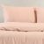ΣΕΤ ΣΕΝΤΟΝΙΑ ΦΑΝΕΛΕΝΙΑ KING SIZE OWEN ROSE (270X260) ΣΕΤ KING SIZE 270Χ260 MELINEN |  Σεντόνια Υπέρδιπλα / King Size στο espiti