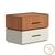 Κομοδίνο Sonlen pakoworld mdf σε καρυδί-μπεζ απόχρωση 60x40x44.5εκ |  Κομοδίνα στο espiti