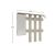 Σετ Εισόδου Reno-S Cashmere 100x32x200cm AlphaB2B |  Βιτρίνες - Έπιπλα εισόδου στο espiti