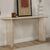 Κονσόλα Sira Megapap χρώμα travertine 150x35x75εκ. |  Συρταριέρες -Κονσόλες στο espiti