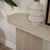 Κονσόλα Sira Megapap χρώμα travertine 150x35x75εκ. |  Συρταριέρες -Κονσόλες στο espiti