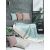 Ριχτάρι TENT TURQUOISE Βαμβάκι 170 x 180 εκ. MADI |  Ριχτάρια στο espiti