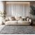 Beauty Home Διάδρομος με το μέτρο Serena Art 9833 67cm Γκρι       |  Χαλιά Διάδρομοι στο espiti