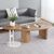 ΤΡΑΠΕΖΙ ΣΑΛΟΝΙΟΥ ΟΒΑΛ ALPER HM18327 MDF ΣΕ SONAMA ΧΡΩΜΑ 110x60x40Υεκ |  Τραπέζια στο espiti