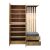 Έπιπλο εισόδου Zomie pakoworld σε oak απόχρωση 131x41.5x180.4εκ |  Βιτρίνες - Έπιπλα εισόδου στο espiti